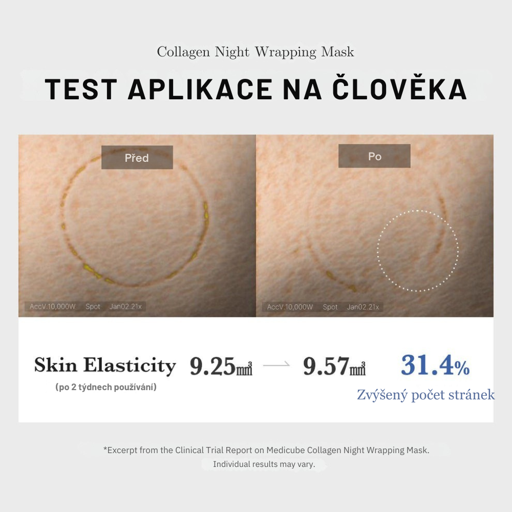 Yuma Beauty: Noční zábalová maska s kolagenem